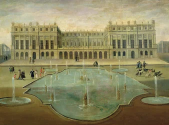 Chateau de Versailles from the Garden Side, before 1678